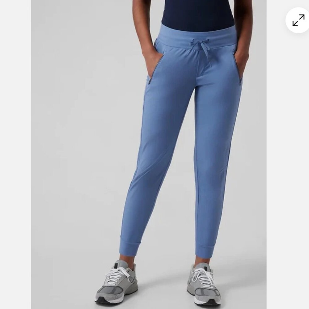 Athleta Trekkie North Jogger Cottage Blue Size 6 Tall